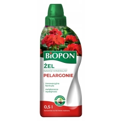 Nawóz do pelargonii w żelu 0,5 l Biopon